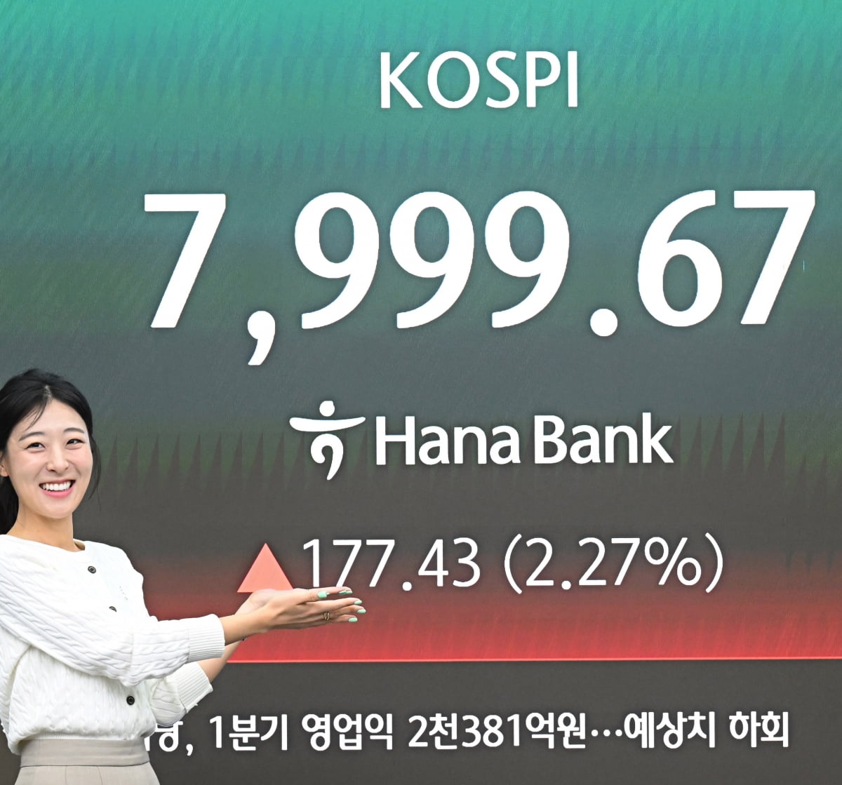 KOSPI fällt von Nähe zur 8.000-Marke in die 7.600er-Zone, Chip-Fokus warnt