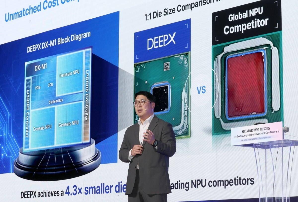 फिजिकल AI युग के लिए DeepX की तैयारी, ऑन-डिवाइस AI चिप्स पर जोर [KIW 2026]