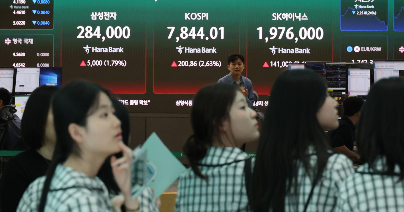 KOSPI Hits Record Close as Retail Investors Buy 10 Trillion Won in Samsung Electronics